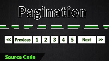Create Pagination In PHP With Next & Previous Button (Source Code)