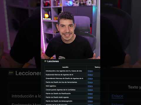 ¡Microsoft ha lanzado un nuevo curso para aprender a crear Agentes de IA desde cero y en Español!  ✓