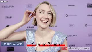 Saoirse Ronan THE OUTRUN movie premiere at Sundance Film Festival - January 19, 2024 4K