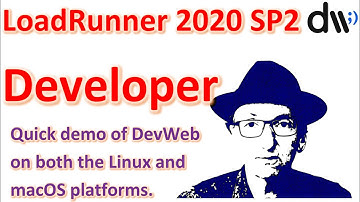LoadRunner Developer - Quick DevWeb demo on Linux and macOS platforms (cont. from previous video)