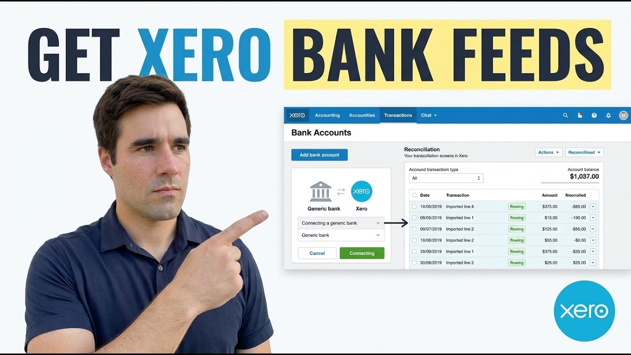 How To Get Bank Feeds In Xero (Full Guide) - YouTube