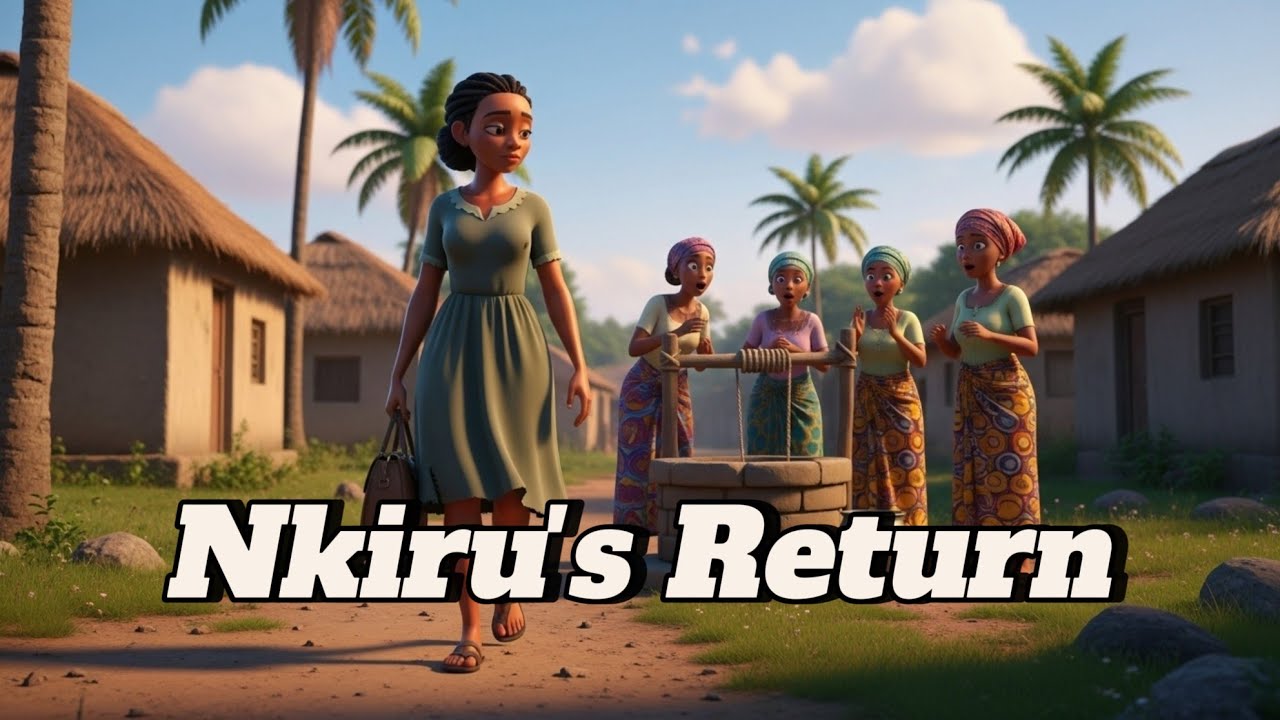 She returned to her village from the City with nothing.