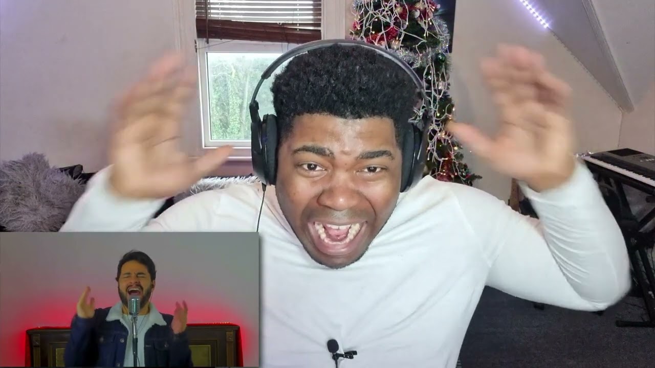 Vocal Coach REACTS TO O Holy Night   Gabriel Henrique  Cover Mariah Carey