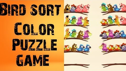 Birdsort: Color Puzzle game / level 42 to 44 #birdsort