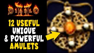 12 Useful Unique and Powerful Amulets in Diablo 2 Resurrected / D2R