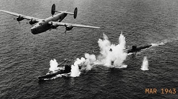 German Convoy Commander Lost 9 U-Boats in 20 Minutes to Liberator Attacks
