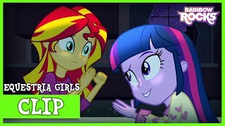 Twilight and Sunset's Midnight Talk | MLP: Equestria Girls | Rainbow Rocks [Full HD]