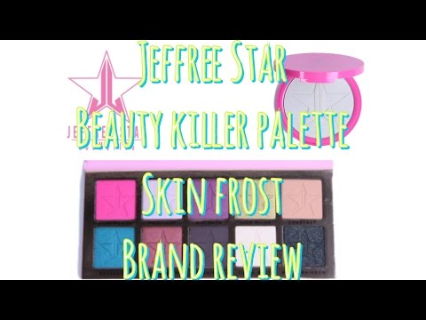 Jeffree Star Beauty Killer Palette, Ice Cold Skin Frost & Brand Review