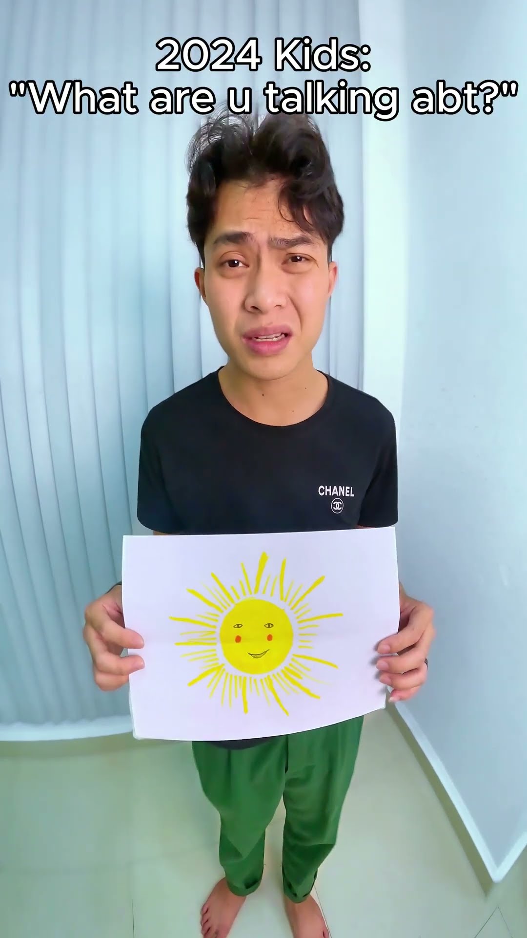 ACC - Trẻ Em Xưa Và Nay Khi Vẽ Mặt Trời || Children Past and Present When Drawing the Sun. #funny
