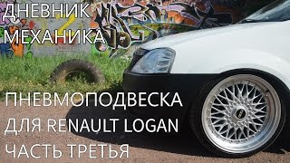 Пневмоподвеска для Renault Logan (Часть Третья)