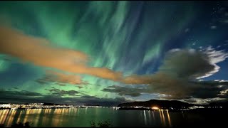 Nordic Sky 🌌 Meditation and Relaxation Music with Northern Lights for Stress Relief, Focus or Sleep