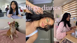 COLLEGE DIARIES | adopting cats, running errands, chill days 🐈🎀