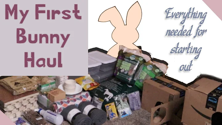 BUNNY HAUL! everything needed for my first pet rabbits