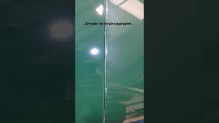restoring 20+ year old single stage paint...