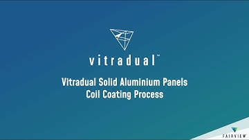 Vitradual Solid Aluminium Cassette Cladding Coil Coating Process