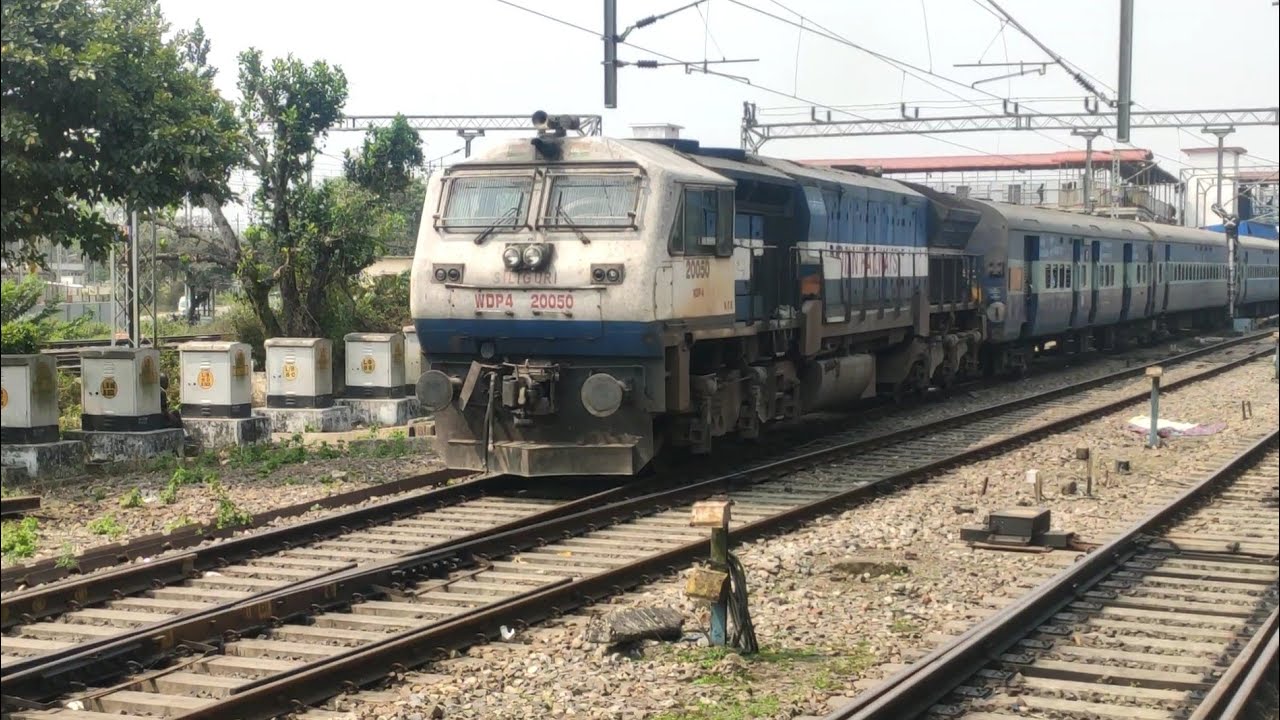 05640 - Kolkata to Silchar Special Departing From New Bongaigaon Junction | INDIAN RAILWAYS