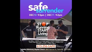Nashville Safe Surrender 2021