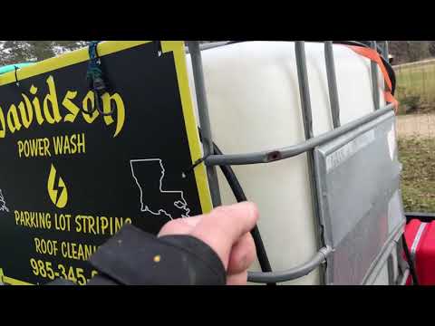 How to pressure wash a house start to finish subscribe for more