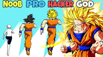 NOOB vs PRO vs HACKER vs GOD in Anime Run