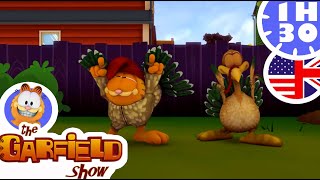 😺 A turkey rules the roost at Garfield's ! 🦃 FUNNY COMPILATION HD