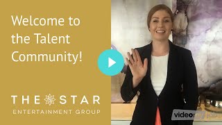 Welcome to the Talent Community!
