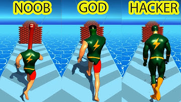 NOOB vs PRO vs GOD vs HACKER in hero run