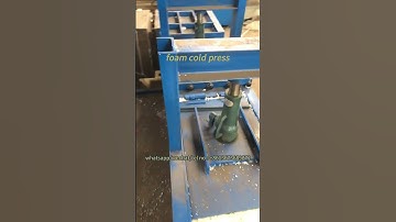 Efficient foam recycling solution: EPS EPE foam cold press for compacting | Styrofoam densifier