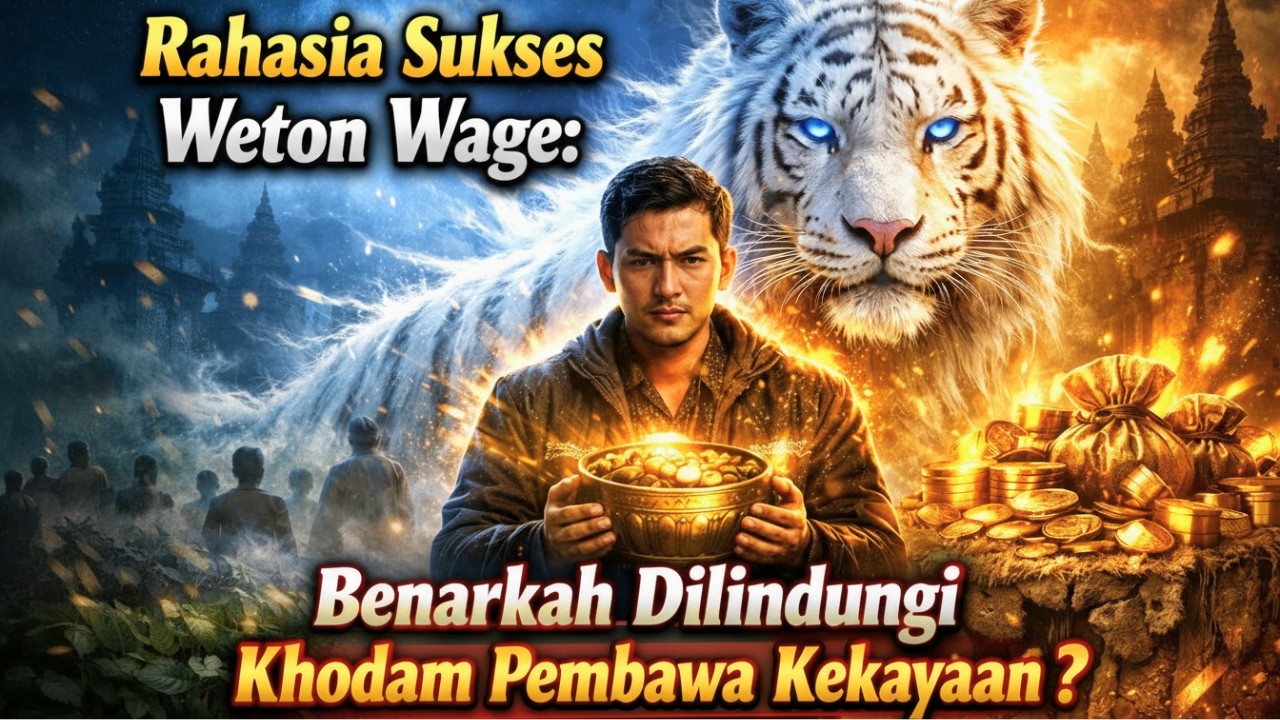 Rahasia WETON WAGE Agar cepat SUKSES ❗Benarkah Dilindungi KHODAM Pembawa Kekayaan ⁉️