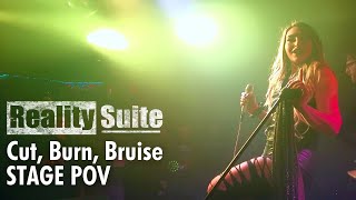 REALITY SUITE l Cut, Burn, Bruise (Live at Dingbatz) l Stage POV l Singer POV l Drummer Cam