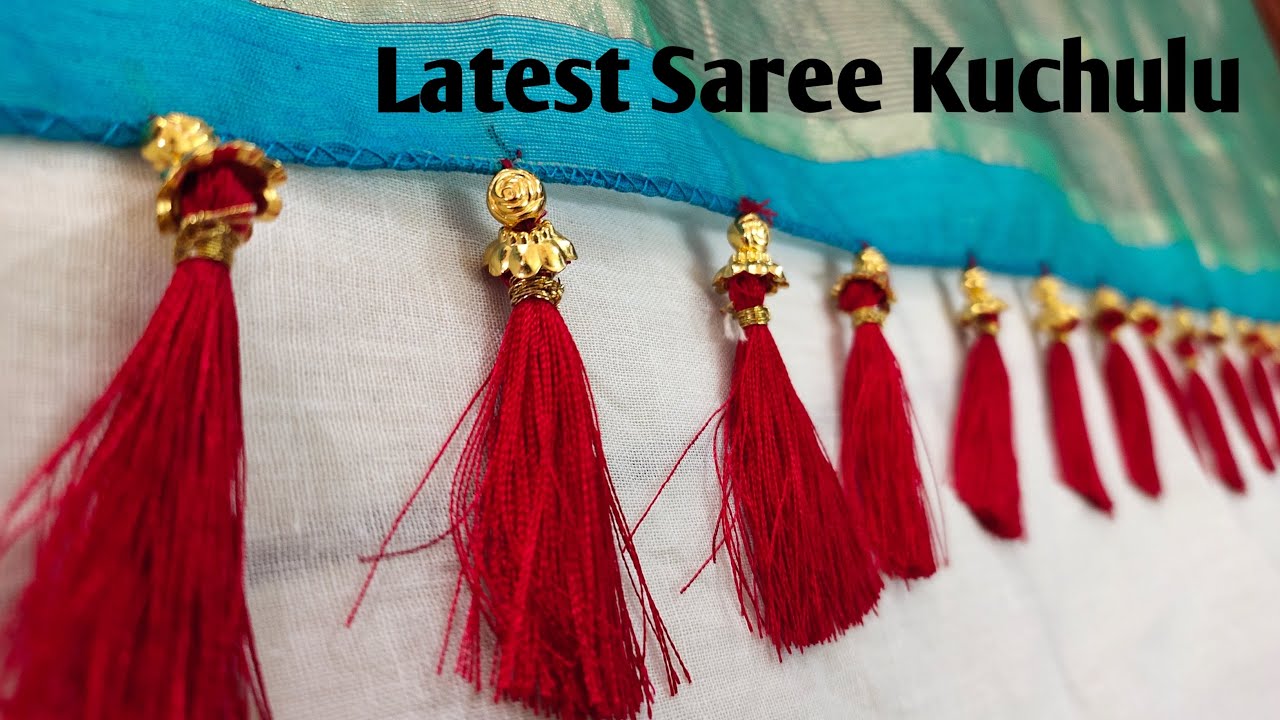 How to make saree kuchulu | saree kuchulu in telugu | kuchulu ...