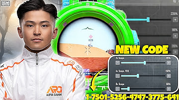 APG TOP 😱 BGMI LONG RANGE SENSITIVITY SETTINGS🎯5 Fingers Controls/ 100% Works🚨