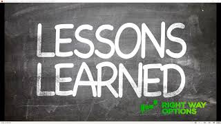 Lessions Learned | Public Elearning