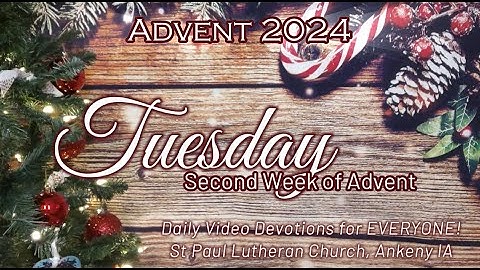 2024 SPLC Everyone - Tuesday • Second Week of Advent