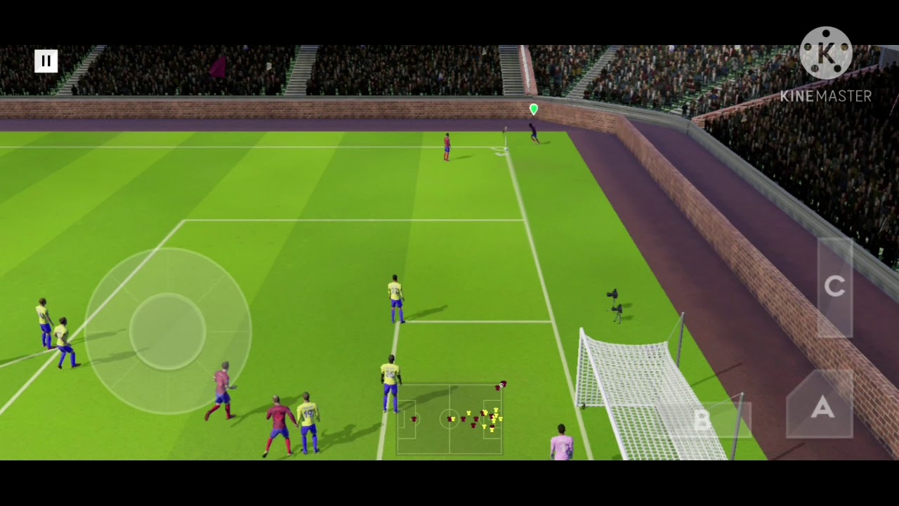 DLS21 How to score directly from a corner kick in dream league soccer
