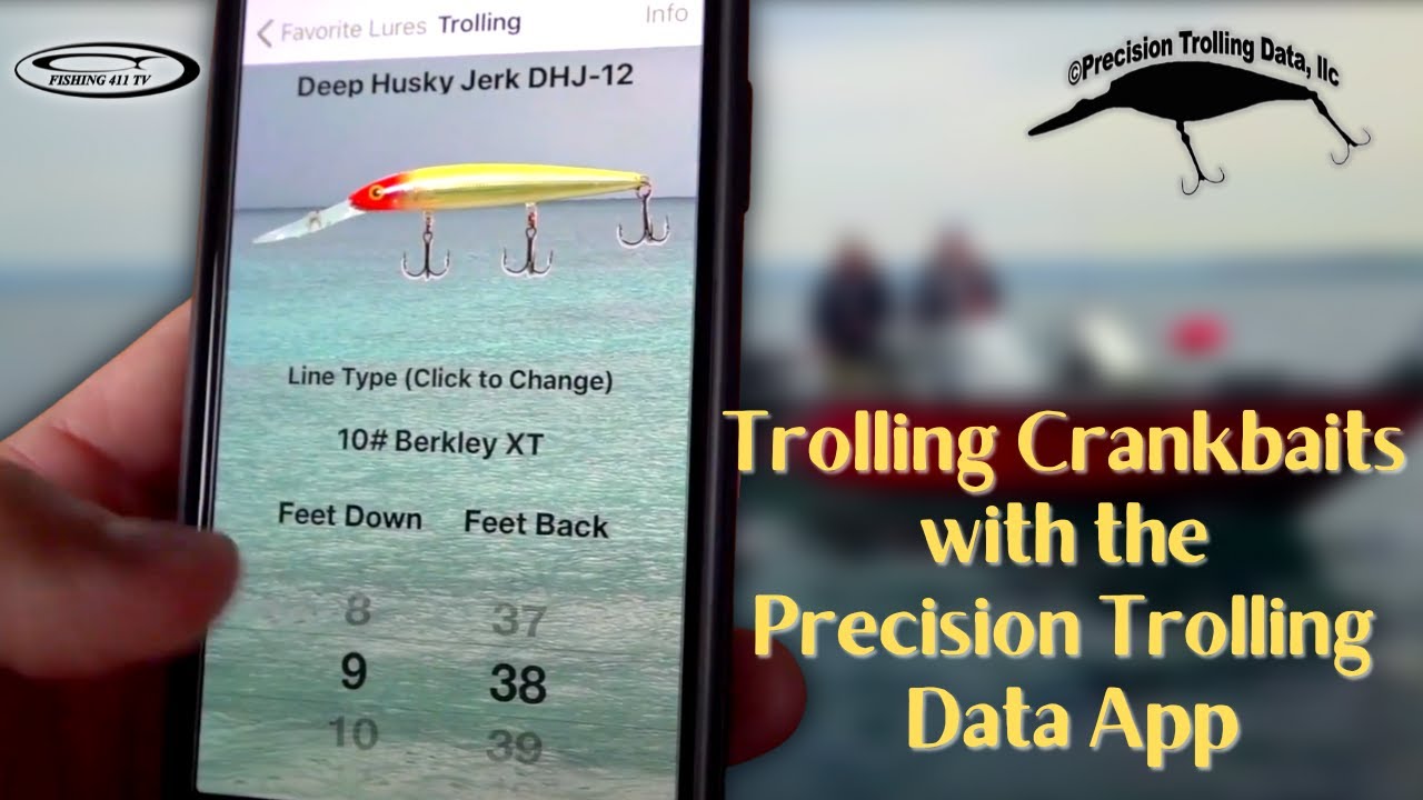 Trolling Crankbaits with the Precision Trolling Data App 