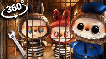 LABUBU PRISON BREAK in VR 360°! PopMart Animation Movie!!!