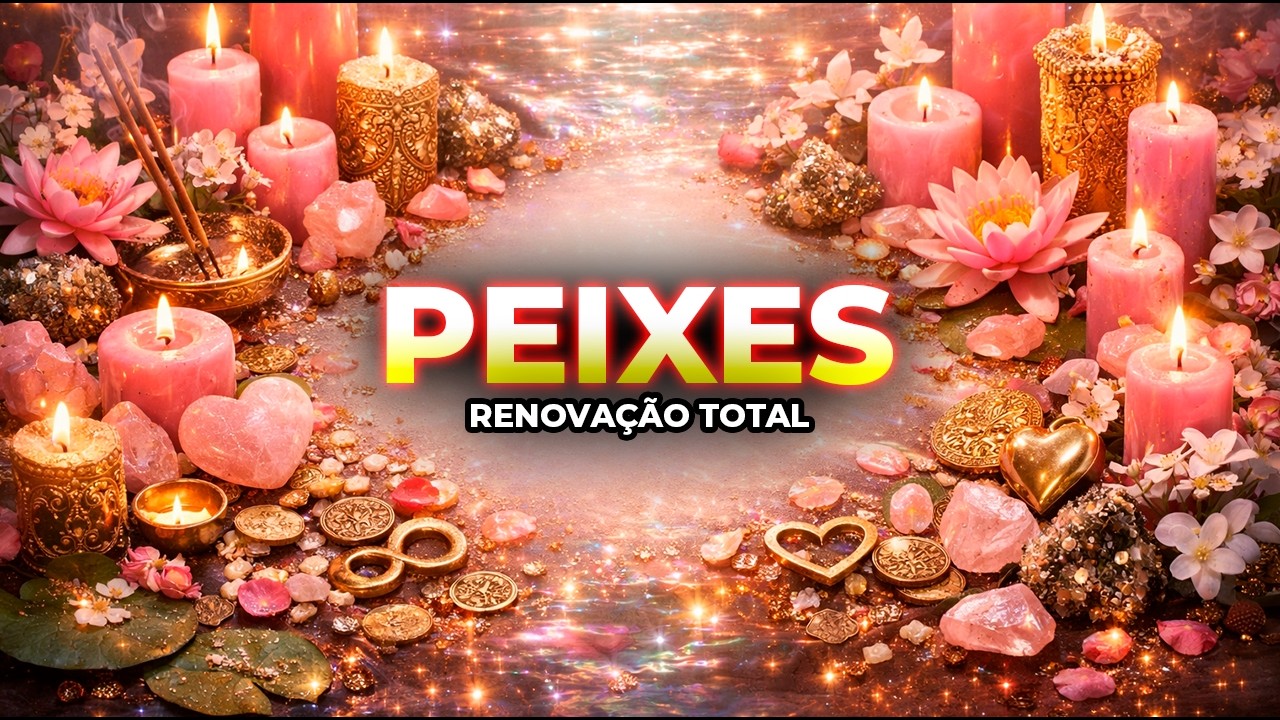PEIXES ♓ UMA NOVA VIDA NASCE E O AMOR TRAZ PROSPERIDADE