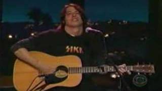 Video thumbnail of "Foo Fighters - Tiny Dancer (Acoustic On Kilborn)"