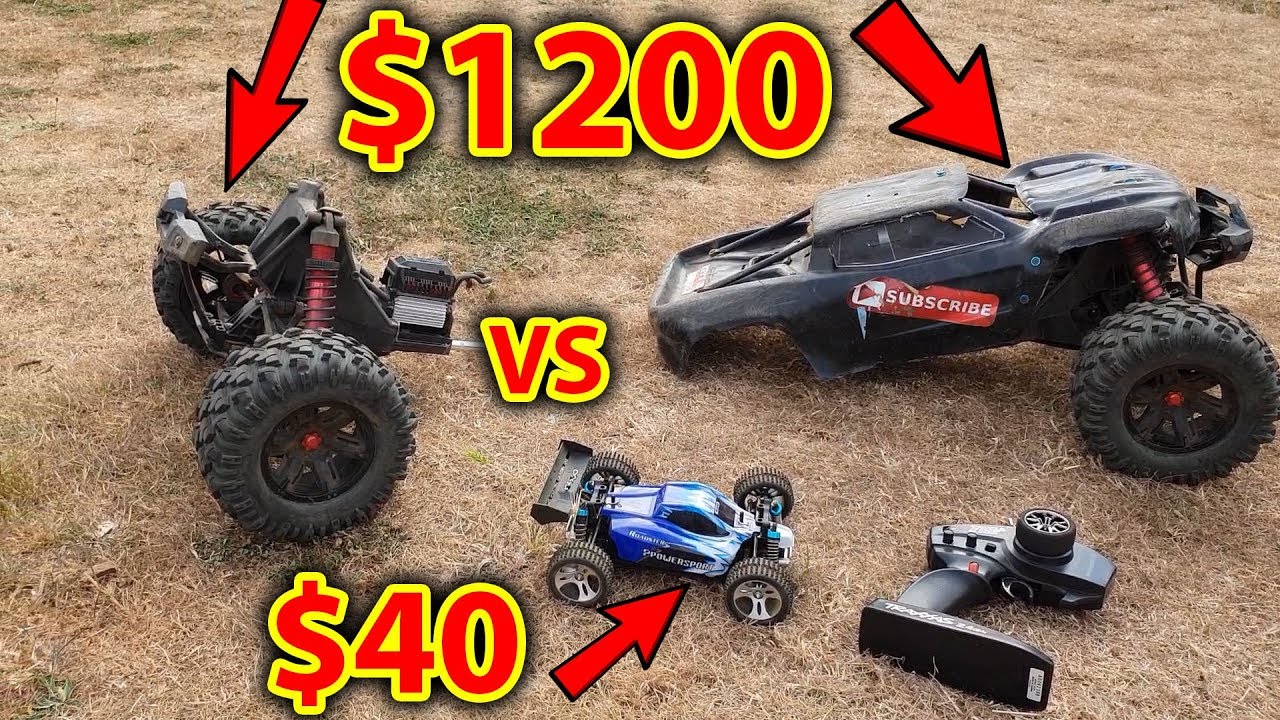 $40 RC Car VS $1200 RC Car - Destroyed 