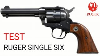 RUGER SINGLE SIX เทสยิง