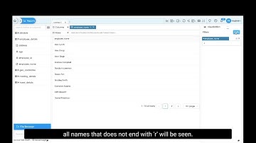 Filtering condition with text data type in Helical Insight 5.0