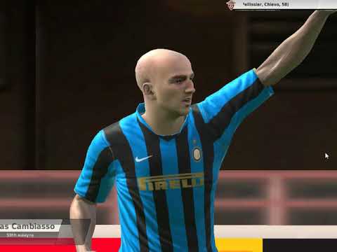 FIFA manager 09 Inter - Milan с Луишем Фигу