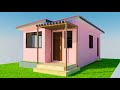 Small House Design Idea (4x8 meters) 32 Sqm with 2 Bedrooms
