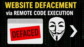 Website Defacement via Remote Code Execution (RCE Simple Demonstration)