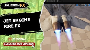 Unreal Engine 5 Tutorial - How To Create Realistic Jet Engine Fire in Niagara from GTA5