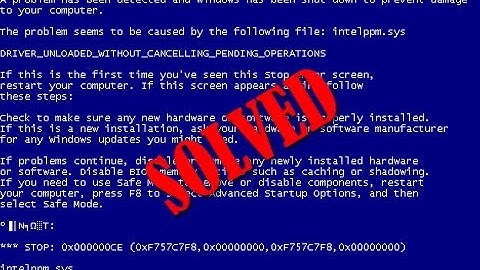 [FIXED] DRIVER UNLOADED WITHOUT CANCELLING PENDING OPERATIONS