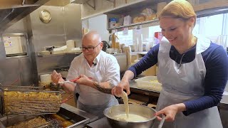 Carolyn Stokes cooks a Good Friday feed at Ches's Fish and Chips