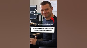 The programmer before me writes unmaintainable code then leaves the company #programmer #coding
