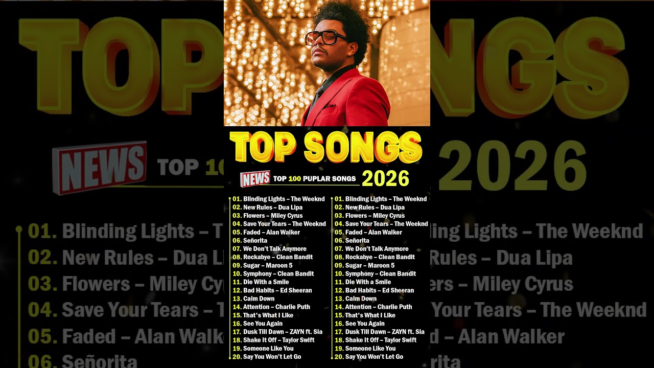 Top Hits 2026 – Music 2026  || New Songs Best English Songs Best Pop Music Playlist on Spotify