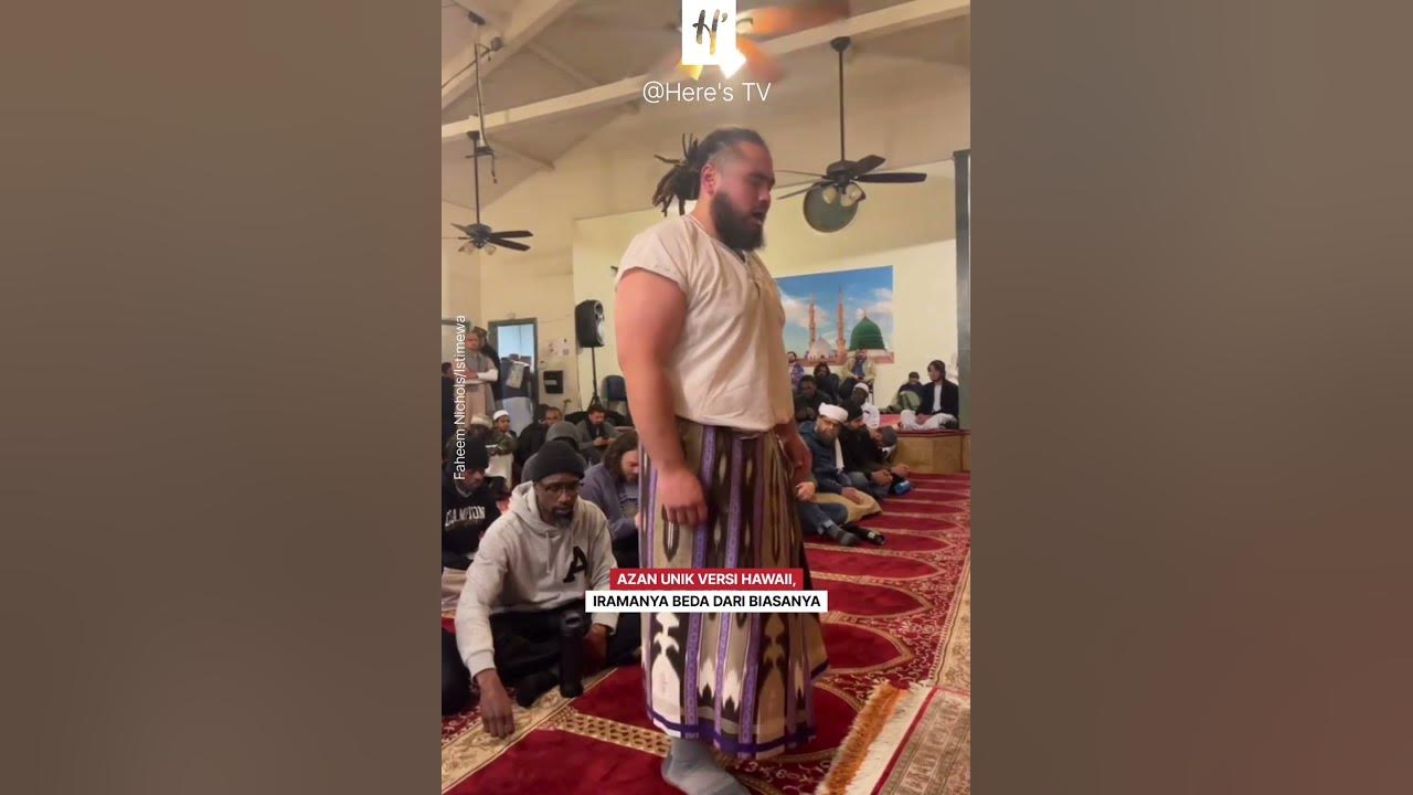 Azan Unik di AS yang Viral Azan Unik di AS yang Viral